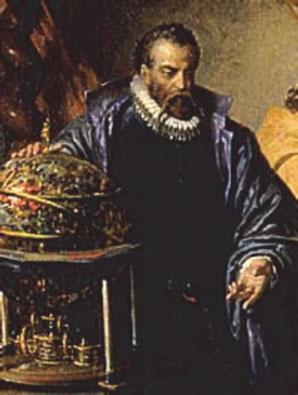 Tycho Brahe (~ 1590) Heliocentrismo observações detalhadas do movimento dos planetas, em