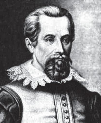 Johannes Kepler (1609) Nesta mesma época, Galileu começou a observar com uma luneta.
