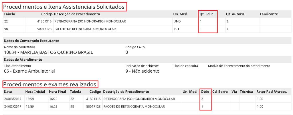 TISS 2603 Cobrança de honorário sem registro da efetiva participação do profissional Os procedimentos são glosados com esse motivo quando, conforme parecer técnico (médico), não é identificada a sua