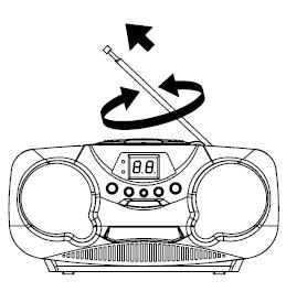 FUNCIONAMENTO DO RÁDIO FUNCIONAMENTO GERAL 1. Regule o selector FUNCTION para o modo RADIO. 2. Seleccione a banda pretendida, utilizando o selector BAND. 3.