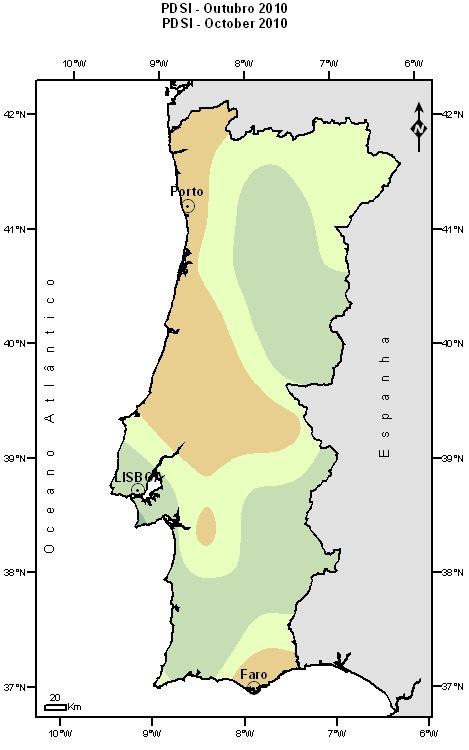 3. Outros Elementos Climáticos Insolação Os valores da insolação foram superiores aos valores normais (1971-2000) em quase todo o território, excepto na região de Lisboa onde foram inferiores.