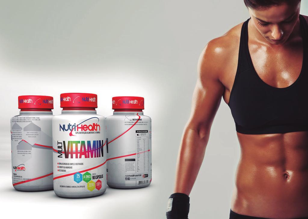 mult vitamin atingir 5 A-Zinco vitaminas e minerais qualidade zero calorias contém 90 cápsulas 00% absorption MULT VITAMIN.