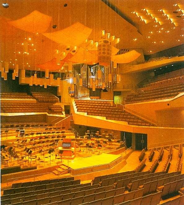 Sala da orquestra Filarmónica de Berlín