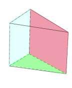 1 - PRISMAS: Prismas são poliedros convexos que possuem duas faces paralelas e congruentes.