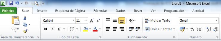 Formatação de Células - Dados Pode também atribuir formatos