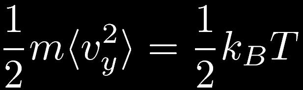 6.3 Equipartição da Energia Isto significa que a cada grau de liberdade de translação do gás corresponde estatisticamente uma energia térmica de