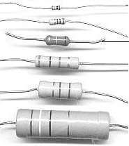 3 Resistores Resistor é um componente formado pôr um corpo cilíndrico de cerâmica sobre o qual é depositada uma camada de material resistivo.