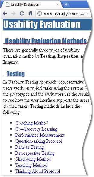 9 Métodos e formas de realizar testes de usabilidade Destaque para: Mensuração de desempenho Shadowing (um observador