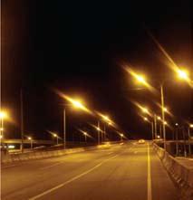 Disposição unilateral Utilizadas na maior parte das ruas do Brasil A disposição bilateral alternada é indicada quando a largura da pista for superior a 1,0 vez a altura de instalação das luminárias e