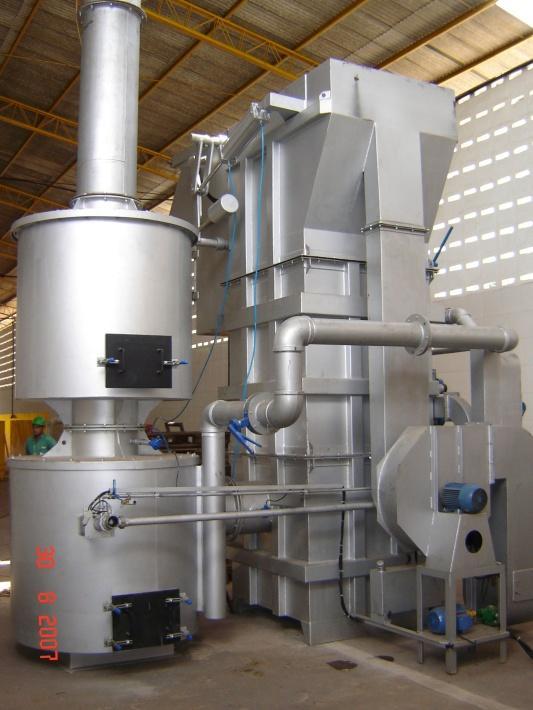 INCINERAÇÃO É uma das tecnologias térmicas existentes para o tratamento de resíduos.