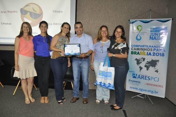 O município de Artur Nogueira foi eleito pela Banca como o melhor vídeo entre as cinco produções e levou o troféu Sua Gota faz a Diferença, ganhando uma vaga na comitiva do Consórcio PCJ para o 8º