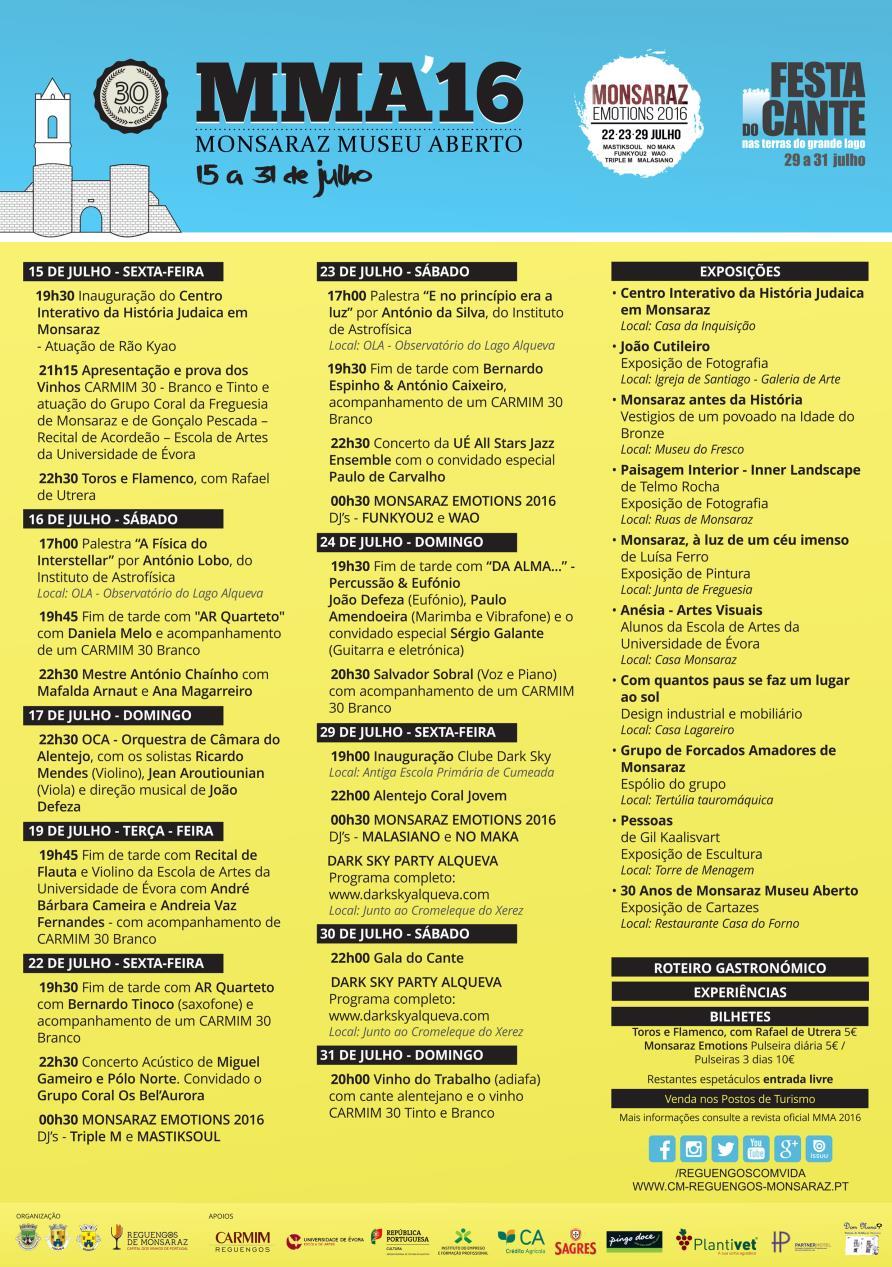 programa que ora se transcreve: ----------------------------------------------------------------------------------------------------------------- O Executivo Municipal tomou conhecimento.