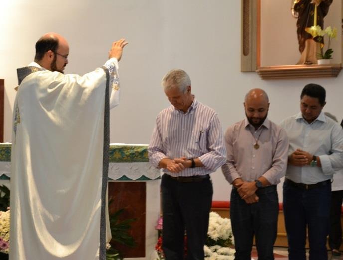 Palavras do novo superior-provincial Em seu pronunciamento, durante a celebração eucarística, realizada na Paróquia Nossa Senhora de Fátima, em Taguatinga (DF), o Ir.