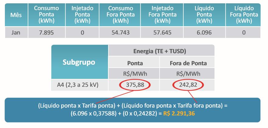 Exemplos de Faturamento