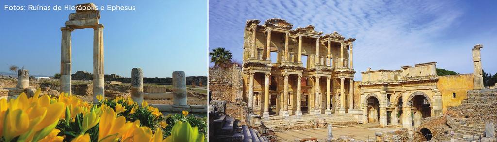 Deusa Artemis, a antiga cidade romana data do século II e preserva parte das estruturas de uma enorme necrópole cristã, fóruns e magnífico anfiteatro romano. Regresso ao hotel. JANTAR INCLUÍDO.