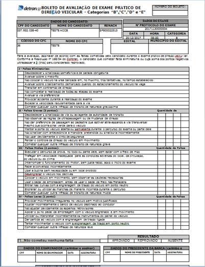 fl. 11 de 18 2.6 Consultar Exame Prático e Listar Agendados.