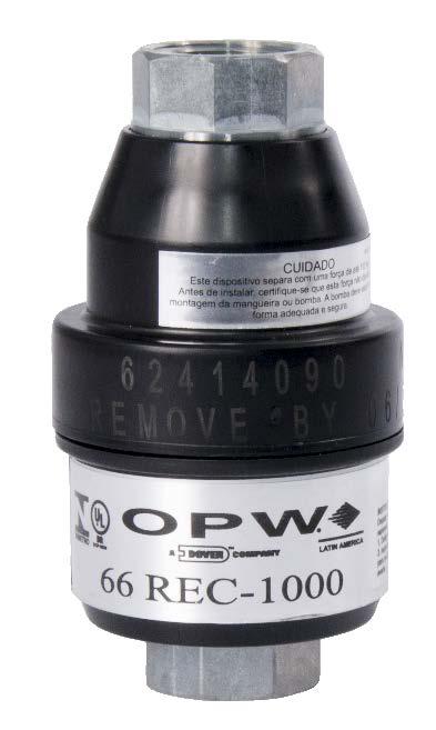 Conector OPW De Breakaway (Mangote) Disponível de 3/4 e 1 ;