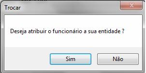 Ao lado da palavra Nome, aparecem duas opções, são elas: No inicio pesquisa todos os funcionários com o nome que comece com a letra que foi digitada. Alt+ I.