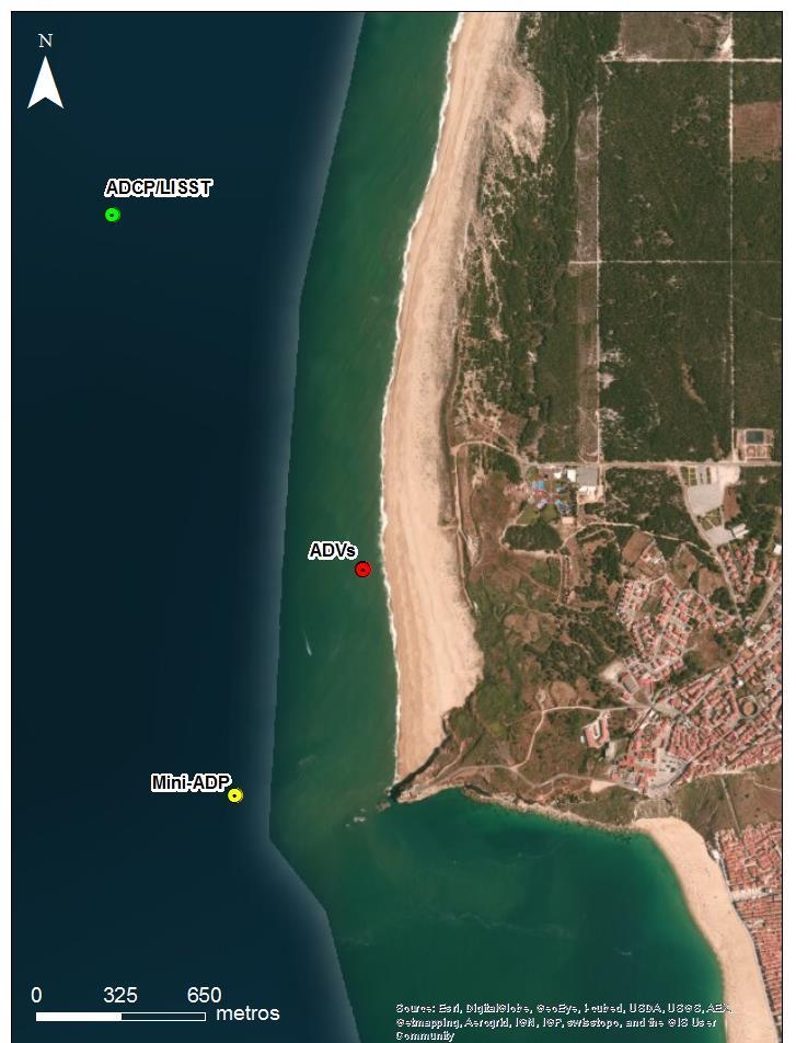 Aquisição de dados oceanográficos A caracterização oceanográfica foi realizada através de vários equipamentos (Figura 4).