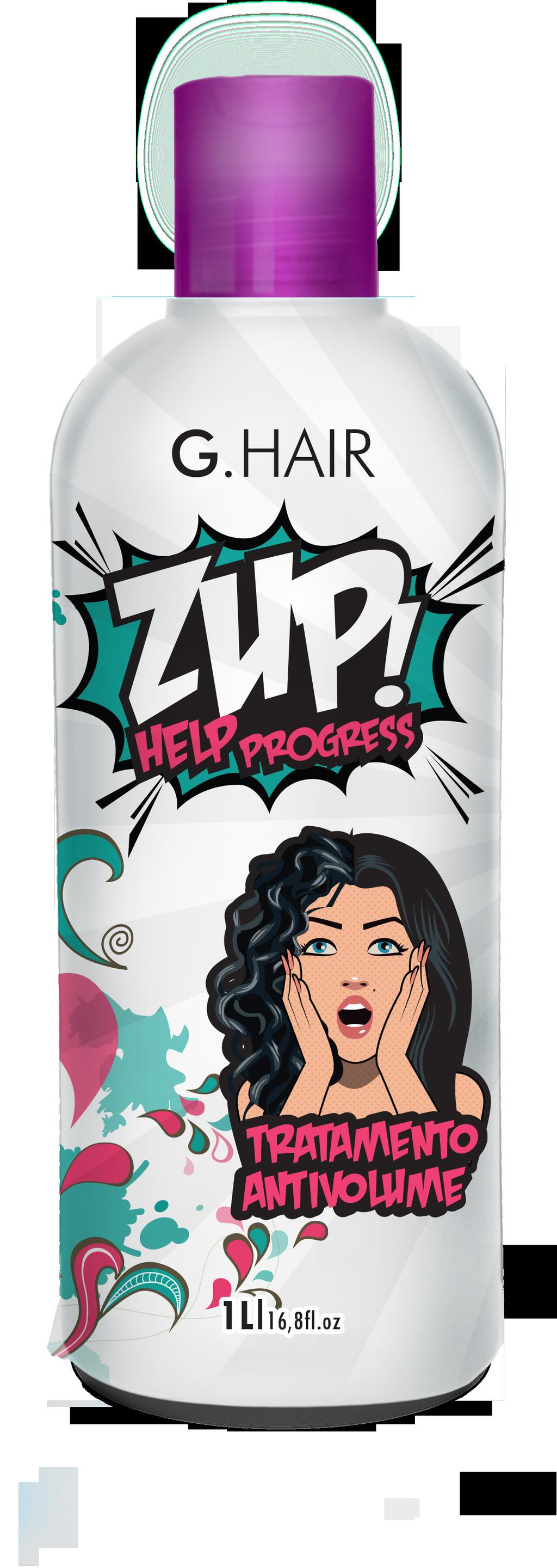 Zup Help Progress Shampoo de Limpeza Profunda G.Hair Zup Help Progress step 1 O Shampoo de Limpeza Profunda G.