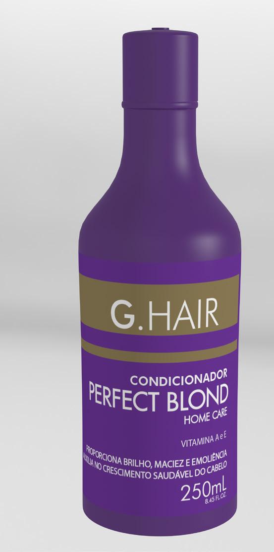 Perfect Blond A linha Perfect Blond Home Care combate de forma gradual e eficaz os agentes responsáveis pelo amarelamento e opacidade dos