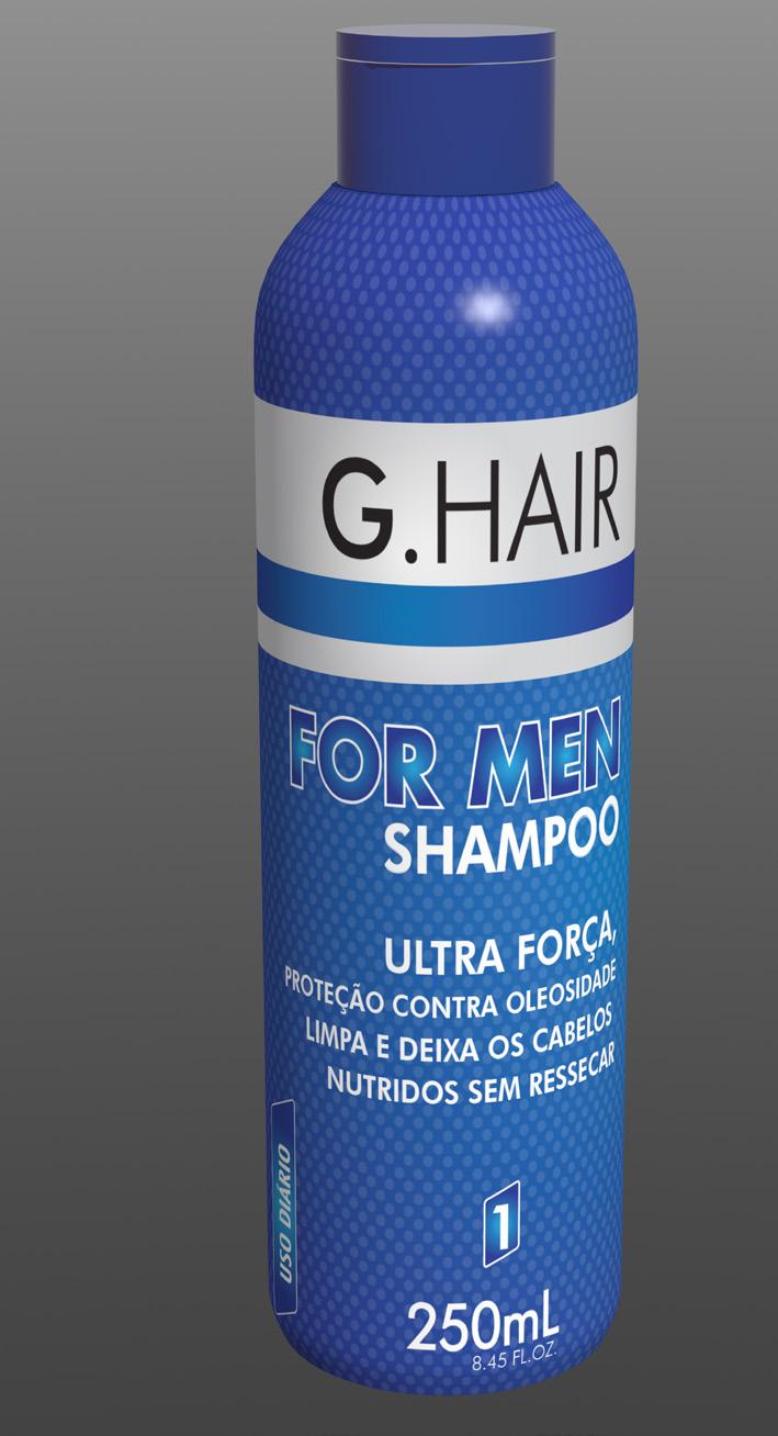 For Men A linha For Men da G. Hair foi desenvolvida para homens que se preocupam com a beleza dos seus cabelos e barba.