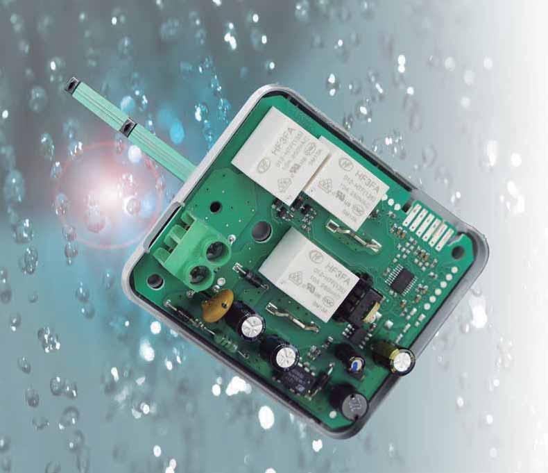 Todos os termoacumuladores ECO EVO incorporam um termostato avançado CoreTech composto por uma dupla sonda que realiza a leitura das temperaturas e um cartão