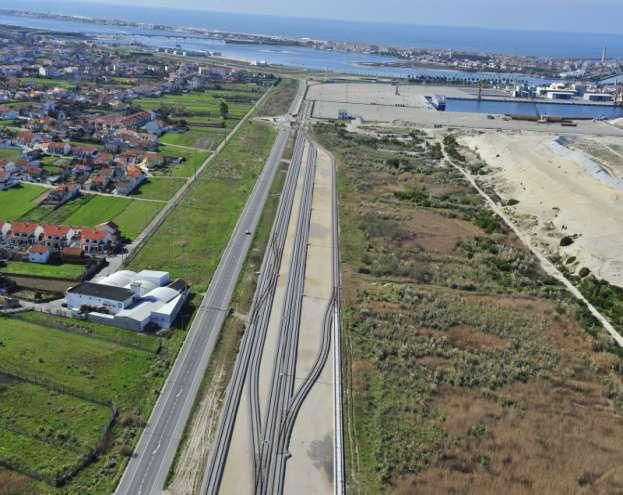 Ligação Ferroviária do Porto de Aveiro Objetivos específicos e Metas Previstas Objetivos: Promover o transporte