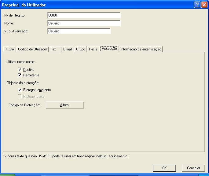 Configurando cada utilizador como remetente: 1. Abrir o aplicativo SmartDeviceMonitor for Admin; 2. Selecionar o equipamento; 3. Selecionar Ferramentas / Ferramentas de gestão de endereços ; 4.