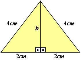 matemática: A utilização dessa expressão necessita da altura do triângulo, sendo identificada como uma reta perpendicular à base, isto é,