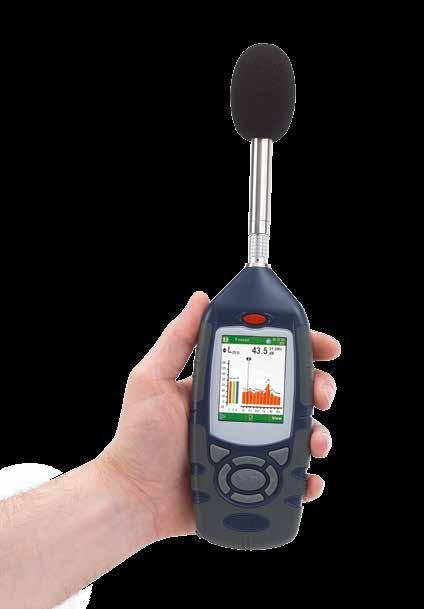 Série 63X Nível sonoro Medidores Aplicações Medição de ruído ocupacional Avaliação de ruídos no local de trabalho segundo a norma ISO9612 Seleção de proteção auditiva Cálculo de exposição a ruído