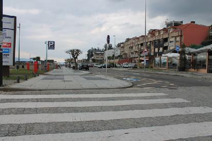 Acceso á zona de restauración Combarro