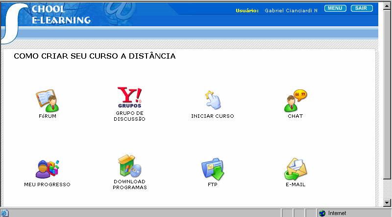 Características e Metodologia 23 professores 8 semanas temáticas Tutoriais passo-a-passo Atividades para cada tema Aula inicial presencial -