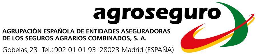 SEGUROS AGRÍCOLAS CONDICIÓNS XERAIS O tomador, en representación dos seus asegurados, no caso de declaracións de seguros colectivos, e o asegurado, no caso de declaracións de seguro individual,