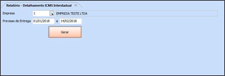 Relatório de Romaneio Cargas FS234 de Sistema: Futura Server Caminho: Relatórios>Fiscal>Romaneio de