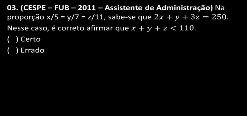 02. (VUNESP UNIFESP 2016 Técnico de Segurança do Trabalho) Em uma casa, a razão entre o número de copos coloridos e o número de copos transparentes é 3/5.