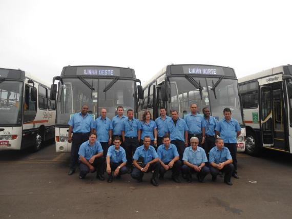 novos ônibus em operação.