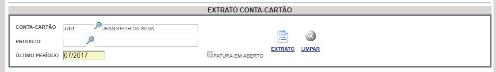 5-Extrato do CARTÃO DE COMPRAS Nesta ABA, na página inicial, você tem acesso ao extrato e fatura do cartão ASMUBE, rede de credenciados, alteração de senha