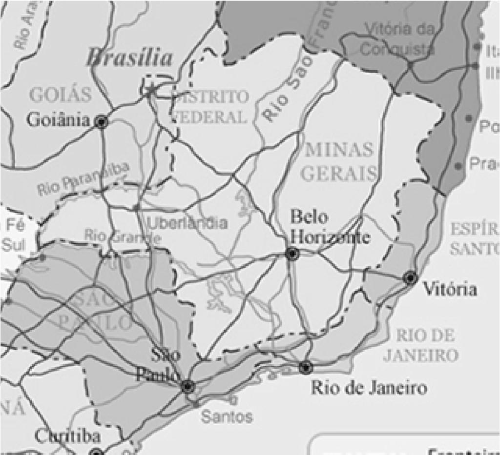 Sistemas locais e regionais Conexões em redes regionais: Matérias primas Distribuição,