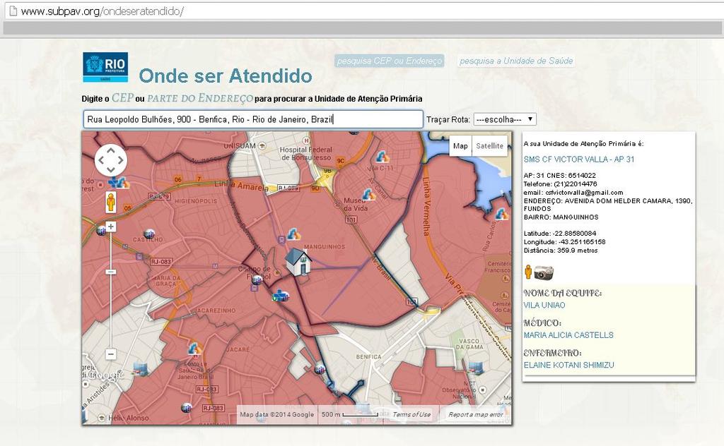 Prestação de Contas 2013 - Redirecionamento Atenção Básica - Onde ser atendido: