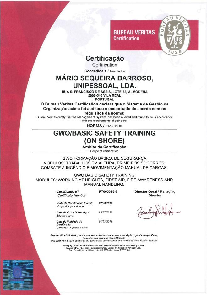 CERTIFICADO