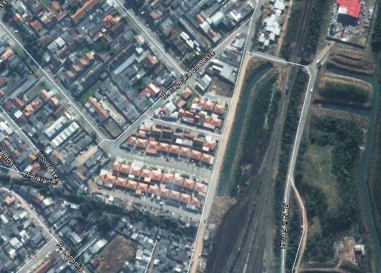 824,80m² (66 unidades de 42,80m²) Localização: Cidade: Curitiba/PR Endereço: Rua Mário Colombo (antiga Itapejara do Oeste), esquina com a Rua Arthur Manoel Iwersen Alto Boqueirão Objetivo do Projeto: