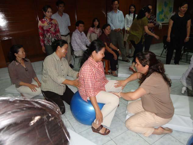 2010 inicia-se o TCTP (Third Country Training Course) Curso Internacional de Atenção Humainzada á Mulher e ao