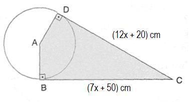 6) Na circunferência a seguir, a medida do diâmetro é 40 cm.