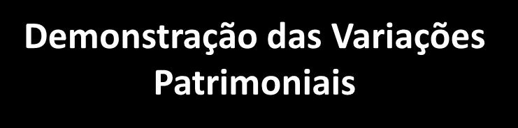 Novas Demonstrações Contábeis do Setor Público MANUAL DAS DEMONSTRAÇÕES CONTÁBEIS (PARTE V