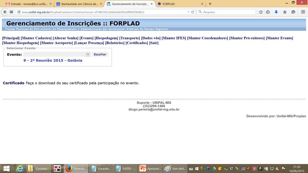 Certificado: