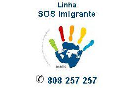 Rede de Informação ao Imigrante SOS Imigrante A funcionar desde 16 de Março 2003.