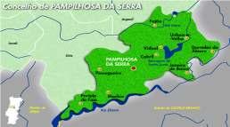 Concelho de Pampilhosa da Serra: Área 39 649 ha (10 freguesias) 5220 Habitantes (censos 2001) - Orografia com declives muito acentuados e encostas muito extensas 84,3% do Concelho de Pampilhosa da