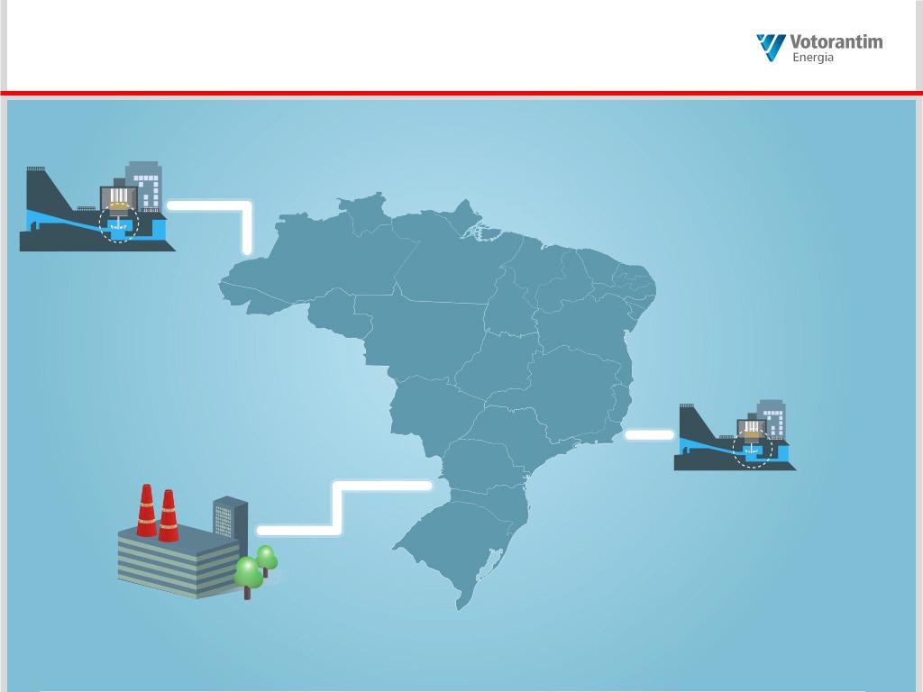 Com investimentos iniciados em 1902, o Grupo é o maior autoprodutor privado do Brasil e 3º maior gerador privado do país 18 usinas conectadas ao