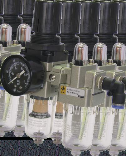Regulagem e manutenção do Lubrifil Emergência Manopla do Regulador de Pressão O botão de Emergência indicado no desenho ao lado, tem a função de interromper toda a entrada de energia na máquina.
